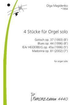 4 Stücke für Orgel solo 