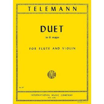 Duet in G major for Flute & Violin 