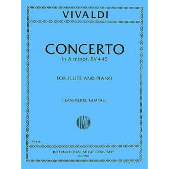 Concerto in A minor, RV 445, Piccolo (Recorder) 