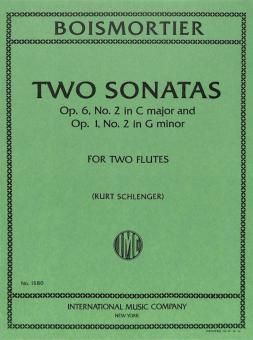 2 Sonatas, Op. 6 No. 2 in C major & Op. 1 No. 2 in G minor 