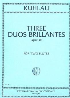 3 Duos Brillantes, Op. 81 