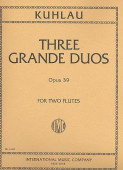 3 Grande Duos, Op. 39 