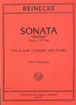 Sonata Undine Op. 167 bis (Clarinet in A Or B) 