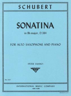 Sonatina in B flat major D. 385 