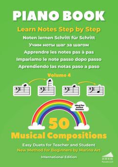 Piano Book - Noten lernen Schritt für Schritt 4 