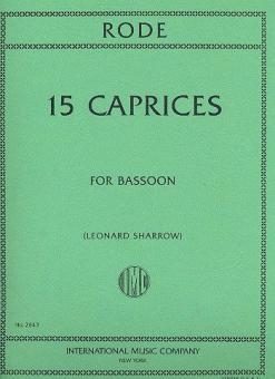 15 Caprices 