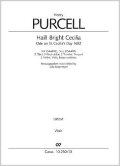 Hail! Bright Cecilia Z 328 