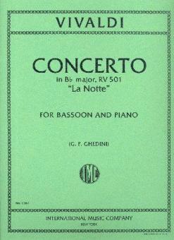 Concerto in B flat major, RV 501 La Notte (Ghedini) 