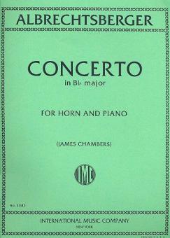 Concerto in B flat major 