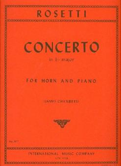 Concerto in E flat major (Anton Röler = Antinio Rosetti) 