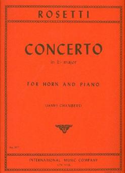Concerto in E flat major 