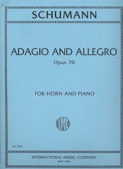 Adagio & Allegro, op. 70 