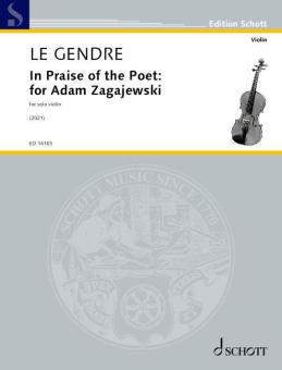 In Praise of the Poet: for Adam Zagajewski Download