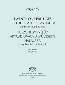 21 Preludes to the Death of Art(aud) 