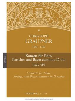 Konzert D-dur GWV 310 