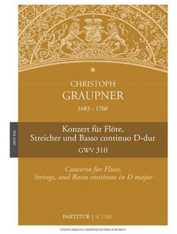 Konzert D-dur GWV 310 