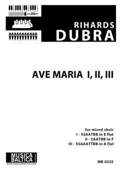 Ave Maria I, II, III 