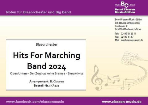 Hits For Marching Band 2024 