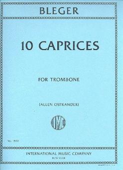 10 Caprices for Solo Trombone 