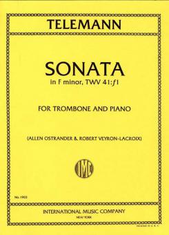 Sonate f-Moll TWV 41:f1 