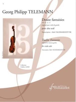 12 fantaisies TWV 40:26-37 