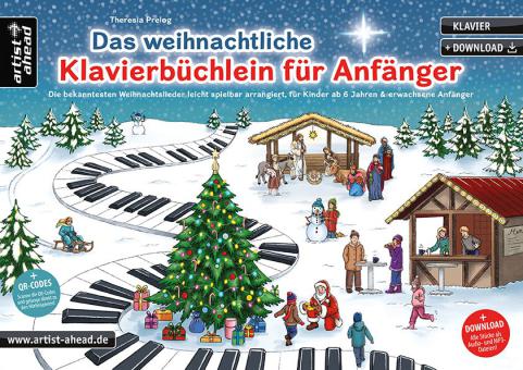 Das weihnachtliche Klavierbüchlein für Anfänger 