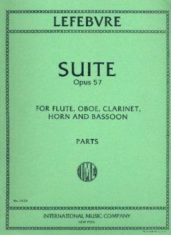 Suite, Op. 57 for Flute, Oboe, Clarinet, Horn & Bassoon 