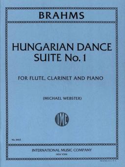 Hungarian Dance Suite for Flute, Clarinet & Piano 