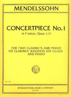 Concert Piece No. 1 in F minor, Op. 113 