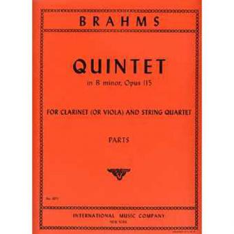 Quintet in B minor, Op. 115 