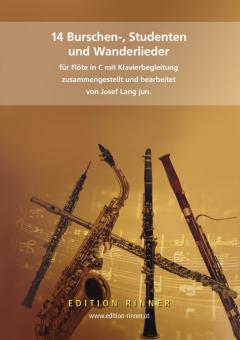 14 Burschen-, Studenten und Wanderlieder 