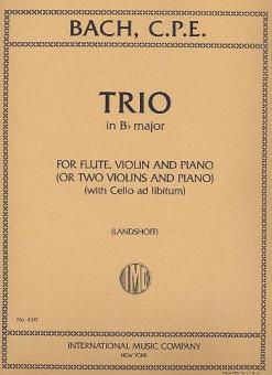 Trio B flat major 