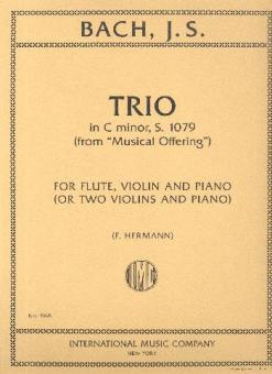 Trio in c-Moll aus 'Musikalisches Opfer' 