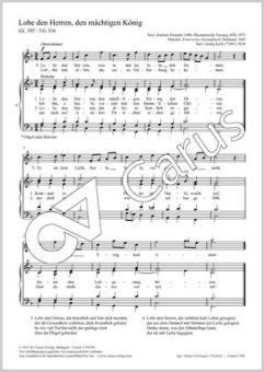 Lobe den Herren, den mächtigen König Standard