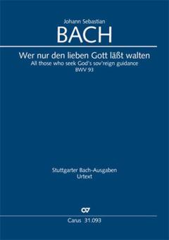 Wer nur den lieben Gott lässt walten Download