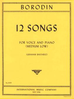 12 Songs for Medium Low Voice 