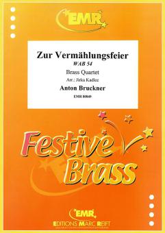 Zur Vermählungsfeier WAB 54 Standard