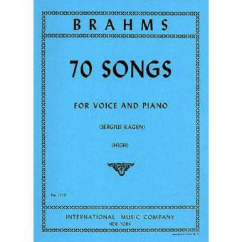 70 Lieder für hohe Stimme 