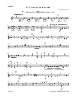 Der Karneval der Tiere 