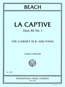 La Captive op. 40, No. 1 