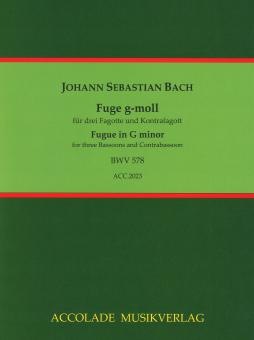 Fuge g-moll 