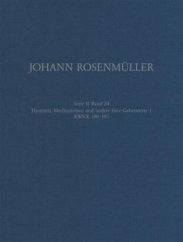 Hymnen, Meditationen und andere freie Gebetstexte 1 