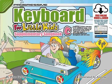 Progressive Keyboard for Little Kids -Supp.Songs C 