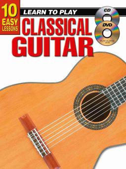 10 Easy Lessons - Learn To Play Classical Guitar 