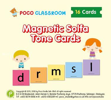 Poco Magnetic Solfa Tone Cards 