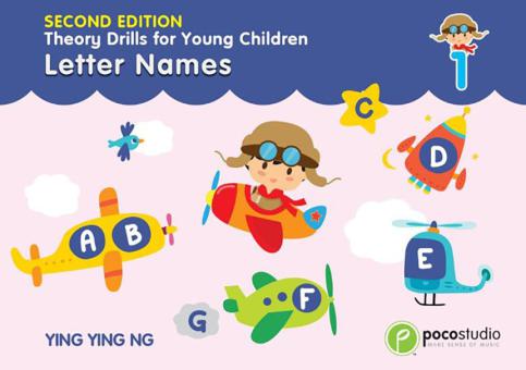 Poco Theory Drills for Young Children, Book 1 – Letter Names 