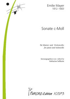 Sonate c-Moll für Klavier und Violoncello 