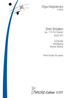 3 Etüden op.115 