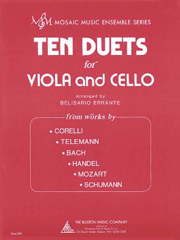 10 duets for viola and cello 