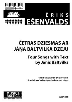 Four Songs with Text by Janis Baltvilks 